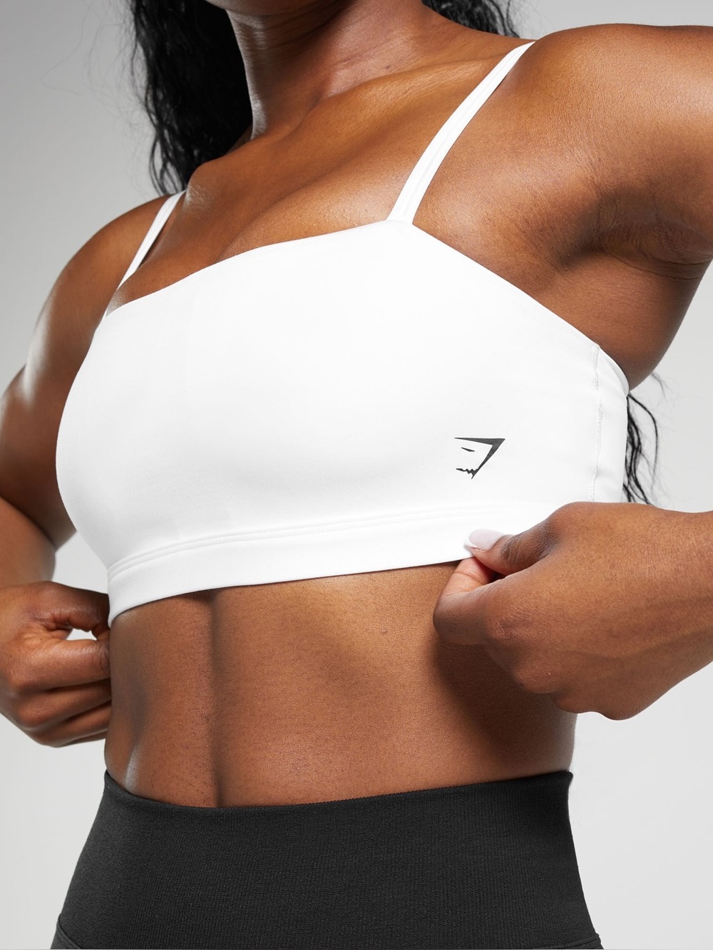 Gymshark Seamless Bandeau Bralette - Cream